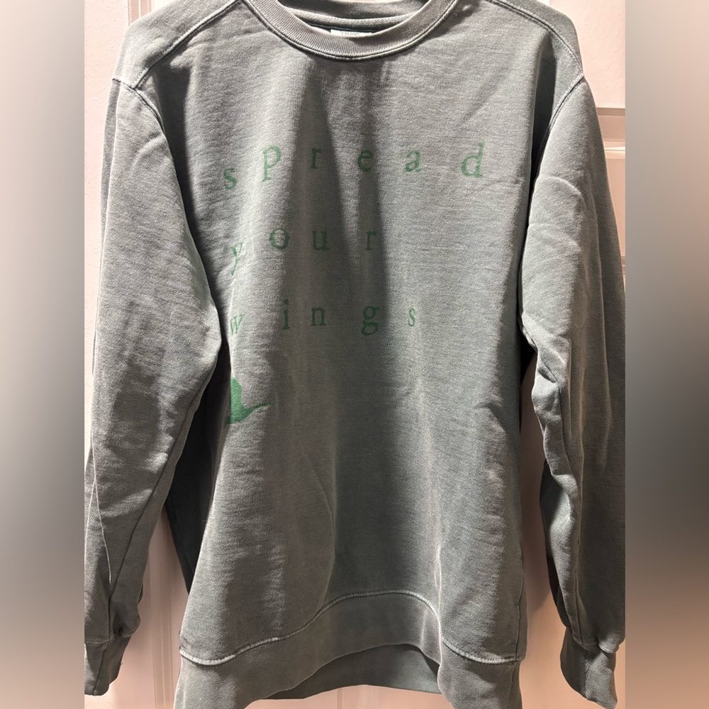 Green Graphic Sweatshirt
